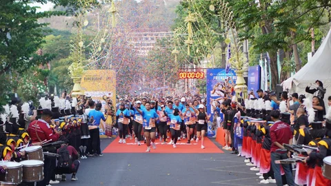 Bank Jateng Friendship Run Semarang Diikuti 1.000 Pelari, Sambut Satu Dekade Borobudur Marathon 2026